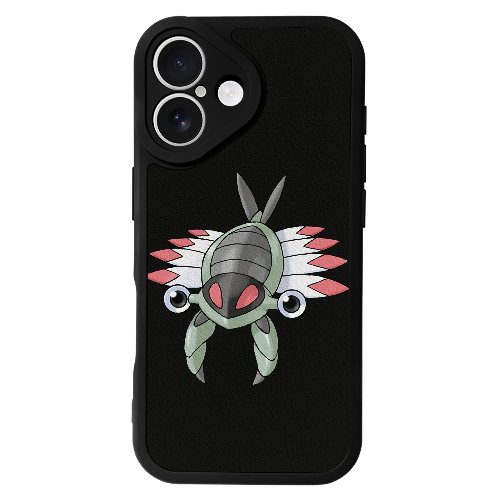 （画像用） ポケットモンスター Pokémon 【iPhone 16シリーズ対応】シリコンスマホケース（レザー調） 材質：シリコン